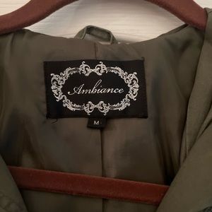 Army green jacket